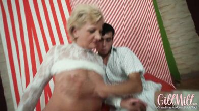 Horny Mature Twat Frankie Takes Thick Dick And Huge Dildo At The Same Time!