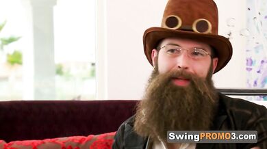 Roleplay And Costumes With Swingers Make Everything Hotter Than Hell At The Red Room In A Big Orgy.