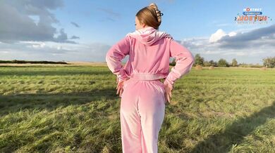 Hot housewife mom with a great body teaches sex, sucks cock and fucks outdoors