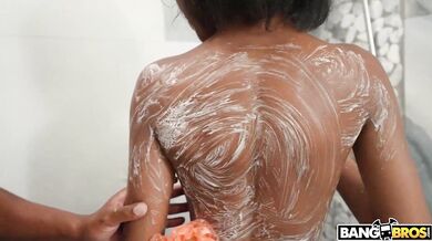 BANGBROS - Jonathan Fucks His Stepdaughter Mila Mars' Pussy Until He Cums On Her Pretty Face