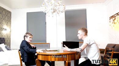 TUTOR4K. Boys will be jealous if they find out about sex of guy and woman