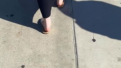 college fatass white torta slides candid walkoff