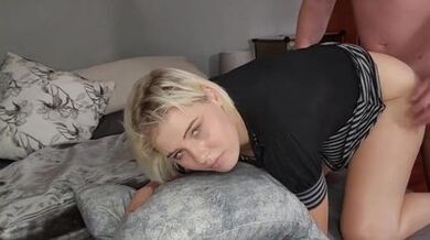 Blonde babe 1st time ANAL FUCK , PAINAL