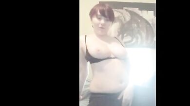 big DDD natural tits compilation- playing pinching bouncing boobs big tiddy goth gf