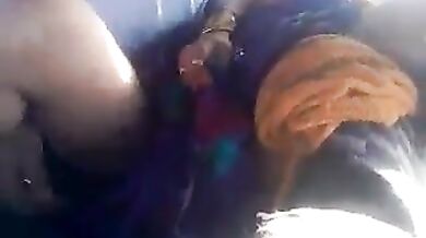 Indian Milf Caught And Fucked By Local Men