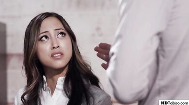 PURE TABOO Manipulative Pastor Fucking The Almost VIRGIN College Girl In A Religious Facility - Alexia Anders