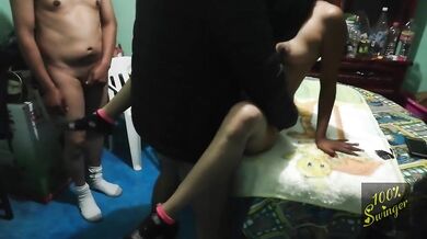 two friends and my wife