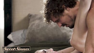 SWEET SINNER - Stepbro Robby Apples Fucks His Sexy Content Creator Stepsis Kay Lovely To Get Money