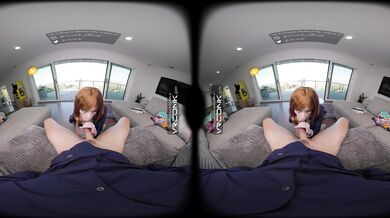 VR Conk Ginger Teen Nobara (Jujutsu Kaisen Cosplay Parody) by Erin Everheart Has Sex in the Ass VR Porn
