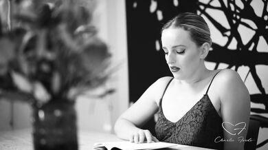 Charlie Moore Masturbates As She Reads Amber Moore's Erotic Book!