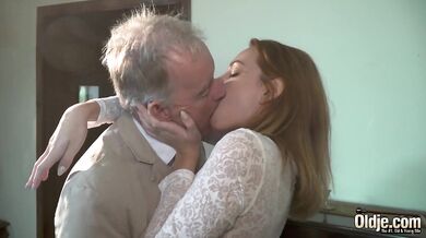 Old Man Enjoys Teen (Candy Red)