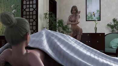 The gynecologist 4 FUTANARI selfsuck and anal fucking machine