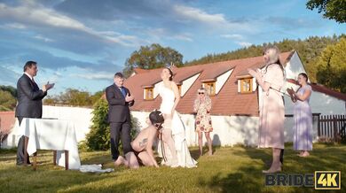 BRIDE4K. Love to Love Her. Hot sex with Andrea & Falco White