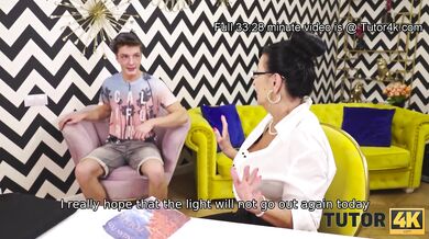 TUTOR4K. Scaring Her Straight