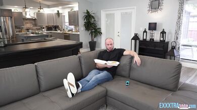 Teen Violet Gems Stuck And Fucked By Big Cock Danny Steele - Violet Spice