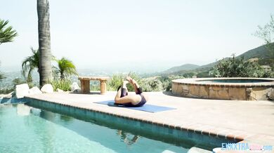 Achieving Splits With Alexia Anders And Michael Swayze