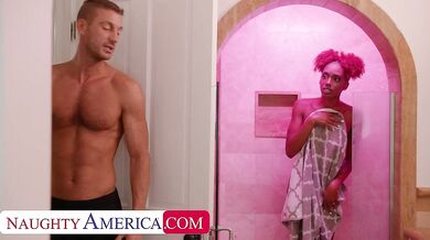 Lacey London Fucks Her Friend's Dad In The Shower! - Alexandra Cat