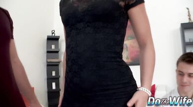 Cuck Watches His Wife Katy Clark Bounces Up and Down a Stranger's Cock