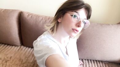 Beautiful brunette shows her beautiful tits