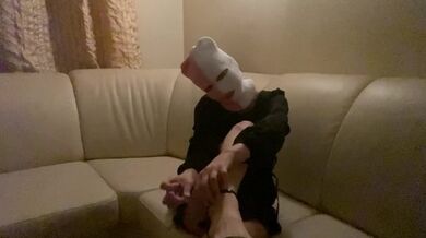 Young milf took off her bulky panties and put on heels, part 1