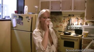 Playing with your GFs nipples in close up POV