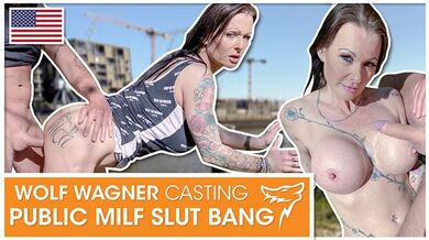 Andy Star loaded her a huge cum in Julia Exclusiv's mouth! Wolf Wagner Casting