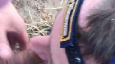 Fishing With the Stepbrother Sucks Me By The River and Gets Huge Facial