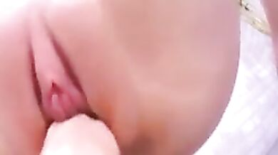 Asian cam girl with big dildo watch part 2 on xlivesluts.com