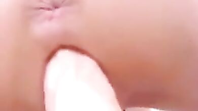 Asian cam girl with big dildo watch part 2 on xlivesluts.com