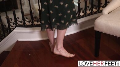 Even after the mind-blowing orgasm, the busty bombshell continues to slide the throbbing cock inside of her before licking he