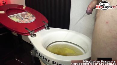 Extreme Golden Shower Party With 10 Liters Of Piss