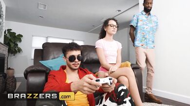 BRAZZERS - Liz Jordan Is Intrigued By Her Bf's Brother & Desperately Wants Some Anal Sex With Him