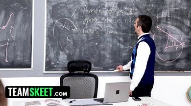 Innocent Student Is Determined To Join The Cool Club By Exploring Her Sexuality