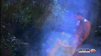 Naughty Japanese Girl Having Sex With Her Married Cousin In The Garden Of His House!