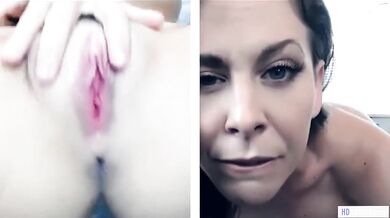 Step Mom And Step Daughter Masturbating Via Webcam - Cherie Deville, Emma Hix