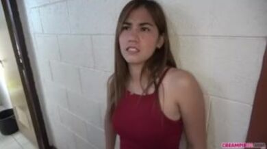 Sexy Asian girl creampied after fucking