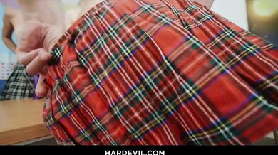 Lesbian Threesome With Horny Detention Girls - Sophia Grace, Haley Reed And Jane Wilde