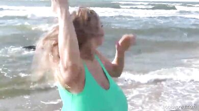 Abbi Secraa - Busty beauty and beach