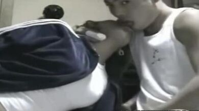 Korean Guy fucks blond stewardess