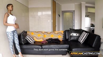Ebony Babe Lost Her Job, Got A New One - AFRICAN CASTING