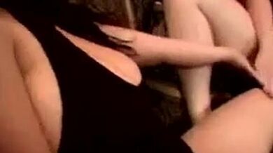 Busty goth lesbians