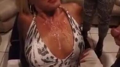 A audience gets horny watching my wife at the ABS