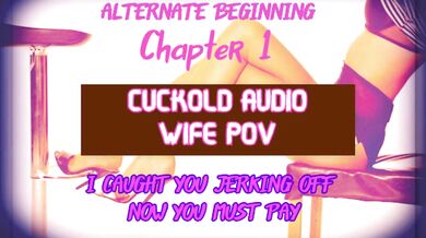 I caught you jerking off now you must pay