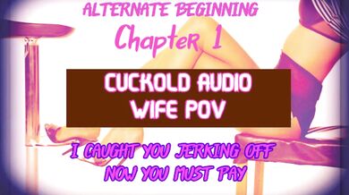 I caught you jerking off now you must pay