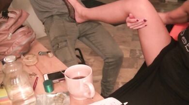 Getting fucked by a BBC while on the Phone with The Hubby