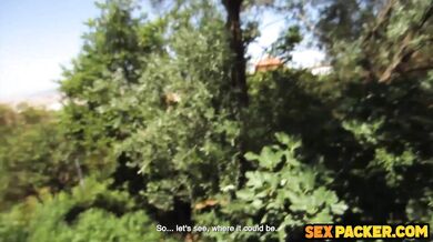 Stunning Blonde Ready To Get PUBLIC Anal Right Next To The Road!