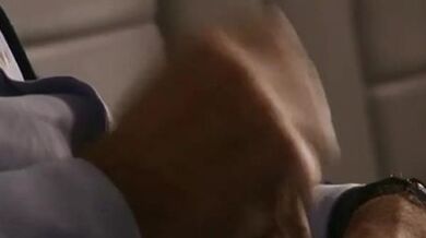 Hungarian slut Claudia fucked in limousine