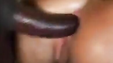 sexy horny cheerleader lets lucky boyfriend cover her ass with oil & fuck her in the ass with his huge BBC
