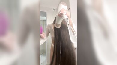 Do you like my long hair and this sexy lingerie?