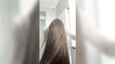 Do you like my long hair and this sexy lingerie?